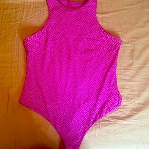 Fendi x Skims Purple bodysuit
